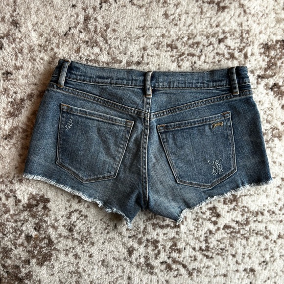 Vintage Juicy Couture rhinestone denim shorts - Picture 3 of 6